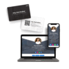 Paquete de tarjetas de presentación digitales + tarjetas físicas NFC
